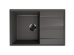 Кухонная мойка ULGRAN Quartz Prima 750 прямоугольная-09 Асфальт 500_191_3055805